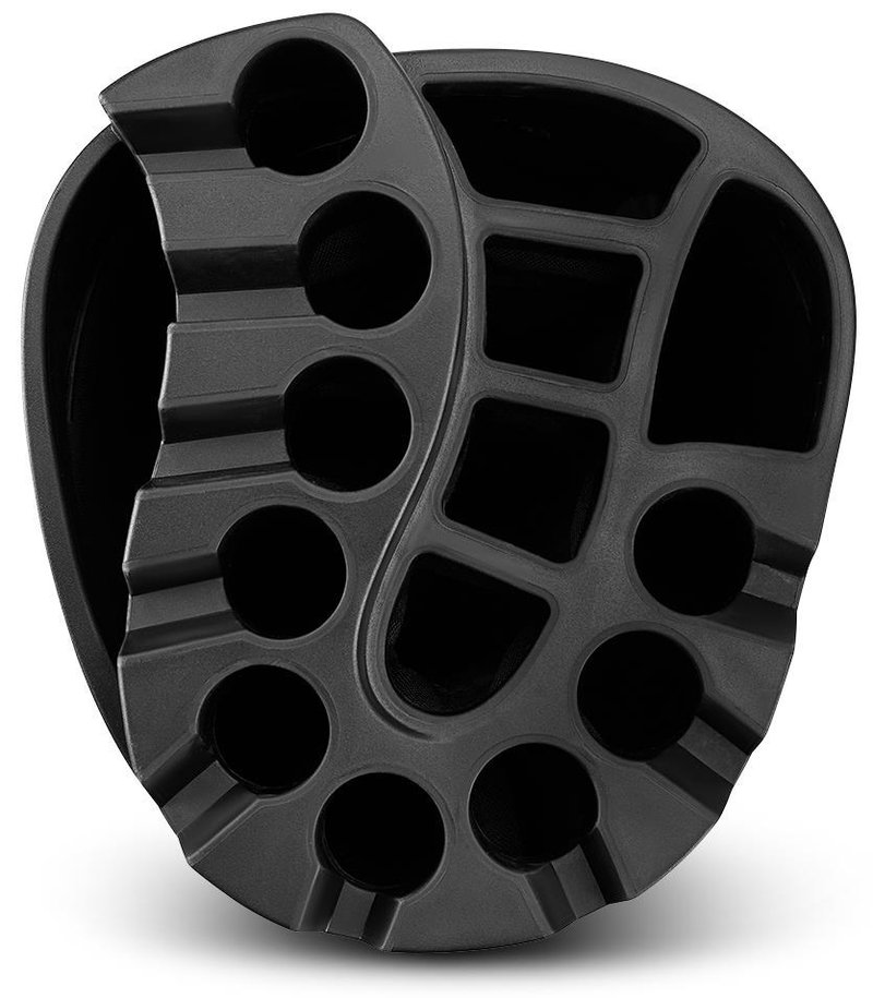 Big Max AQUA Silencio 4 Organizer cart bag, rood/zwart