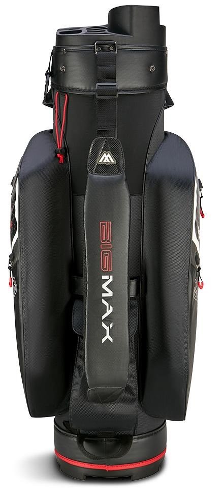 Big Max AQUA Silencio 4 Organizer cart bag, wit/zwart/rood