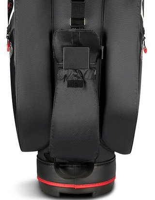 Big Max AQUA Silencio 4 Organizer cart bag, wit/zwart/rood