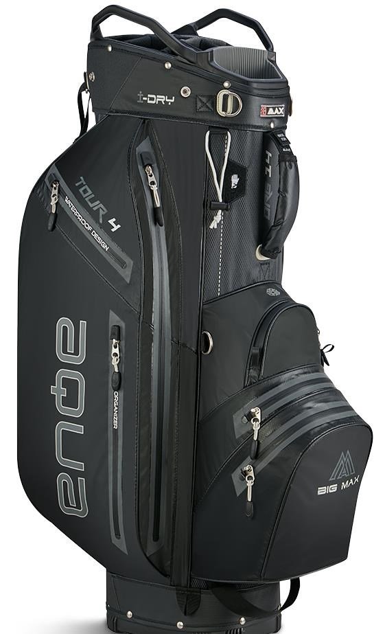 Big Max AQUA Tour 4 cart bag, zwart