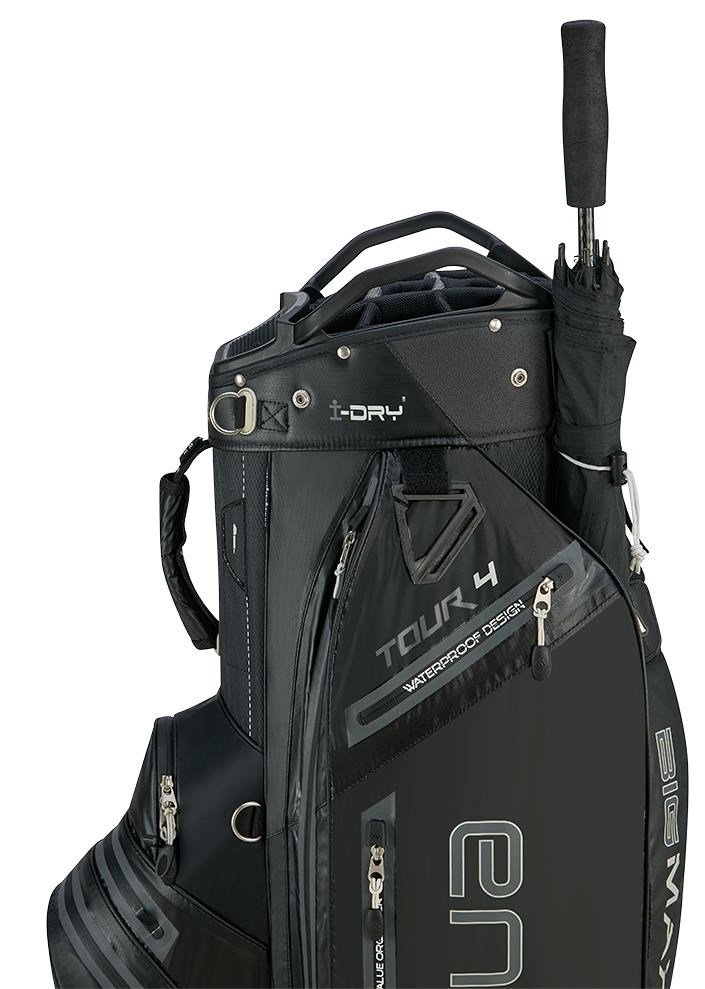 Big Max AQUA Tour 4 cart bag, zwart