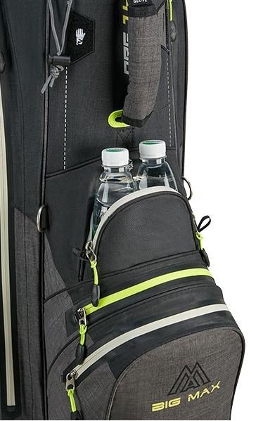 Big Max AQUA Tour 4 cart bag, zwart/storm charcoal/lime