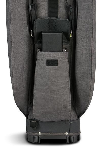 Big Max AQUA Tour 4 cart bag, zwart/storm charcoal/lime
