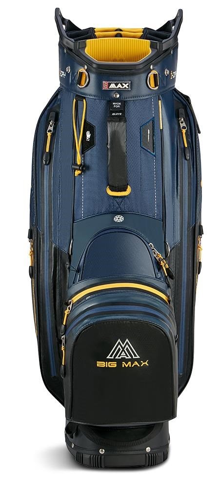 Big Max AQUA Tour 4 cart bag, navy/black/corn