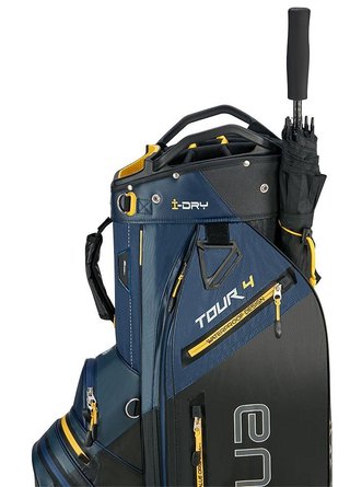 Big Max AQUA Tour 4 cart bag, navy/black/corn