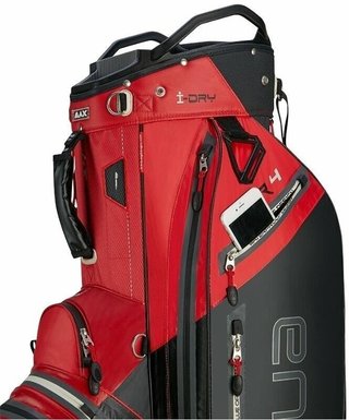 Big Max AQUA Tour 4 cart bag, rood/zwart