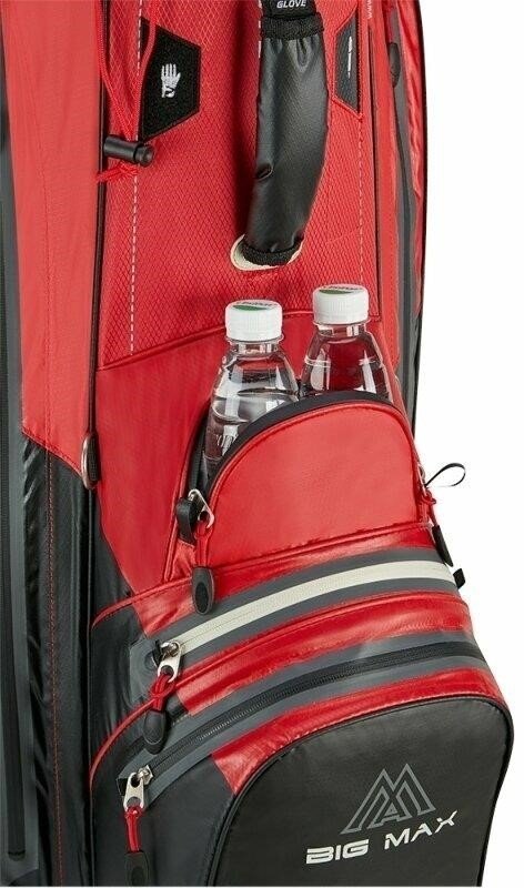 Big Max AQUA Tour 4 cart bag, rood/zwart