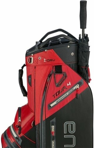 Big Max AQUA Tour 4 cart bag, rood/zwart