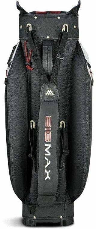 Big Max AQUA Tour 4 cart bag, wit/zwart/merlot