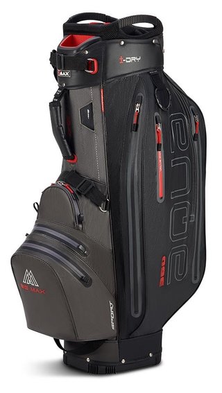 Big Max AQUA Sport 360 cart bag, charcoal/black/red
