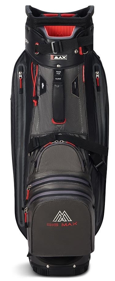 Big Max AQUA Sport 360 cart bag, charcoal/black/red