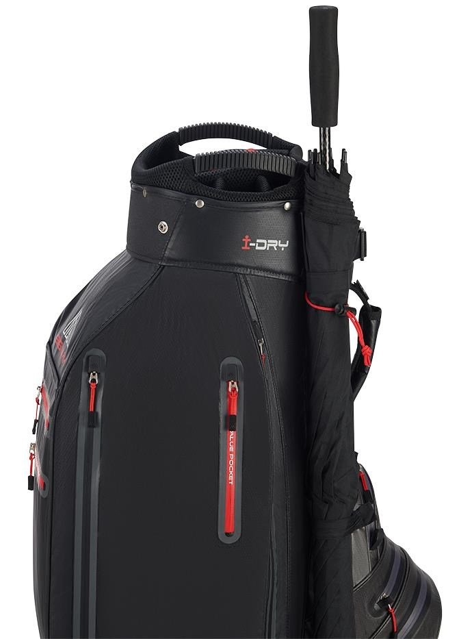Big Max AQUA Sport 360 cart bag, charcoal/black/red