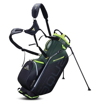 Big Max AQUA Eight G stand bag, bosgroen/zwart/lime