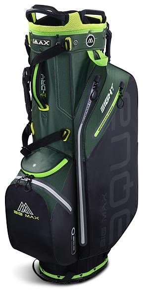 Big Max AQUA Eight G stand bag, bosgroen/zwart/lime