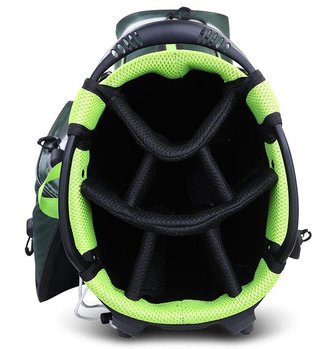 Big Max AQUA Eight G stand bag, bosgroen/zwart/lime