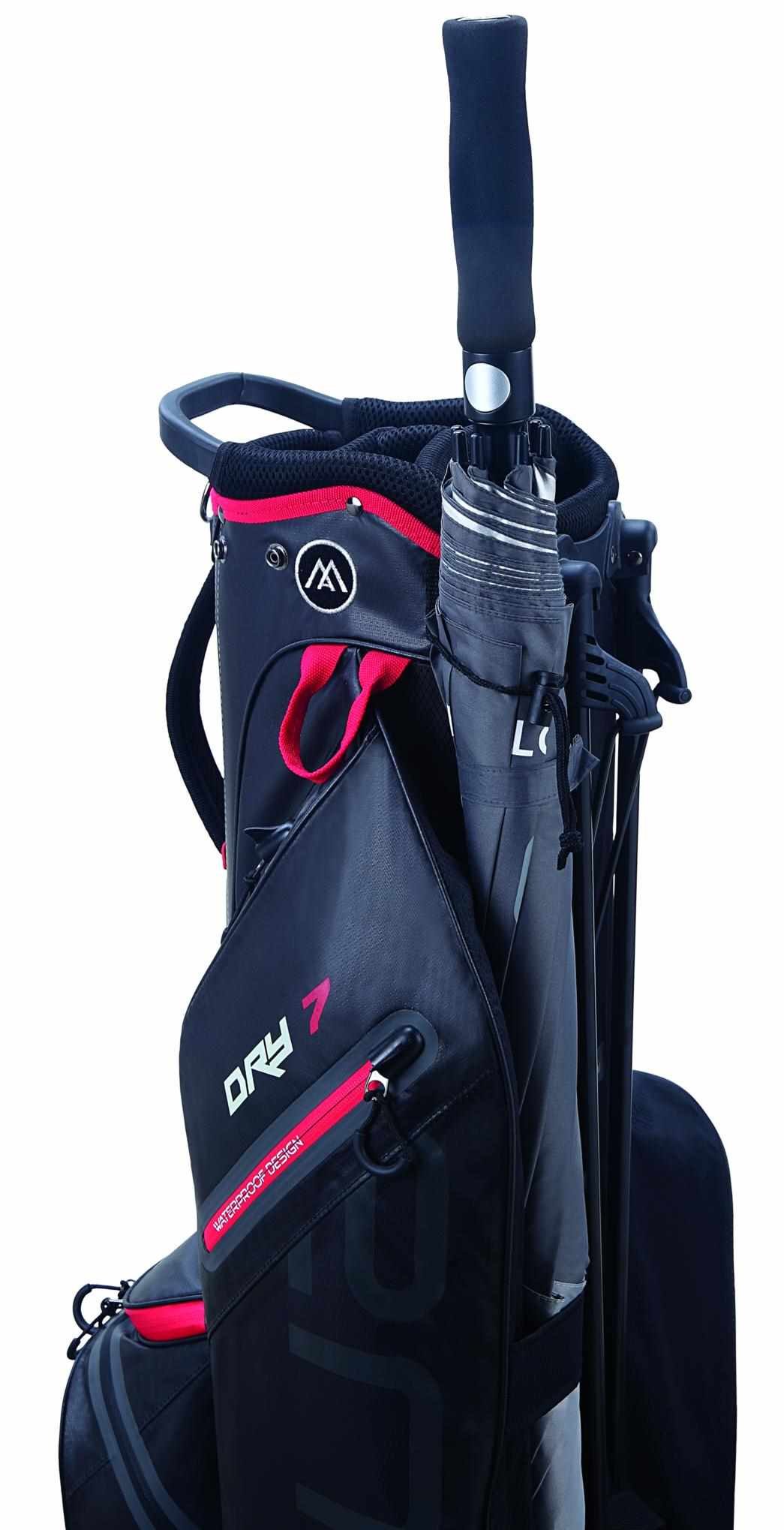 Big Max AQUA Seven G stand bag, zwart