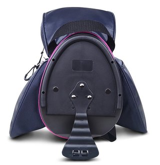 Big Max AQUA Seven G stand bag, steel blue/fuchsia