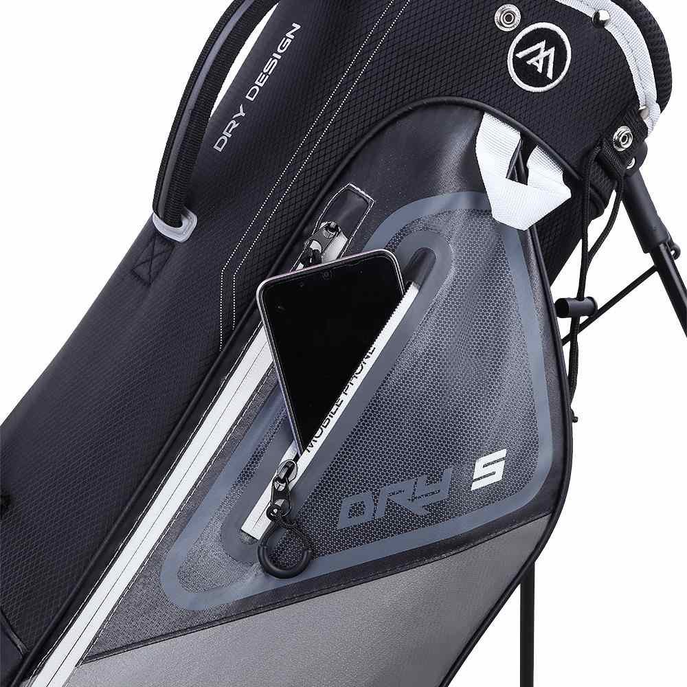 Big Max Dri Lite Seven G stand bag, grijs/zwart