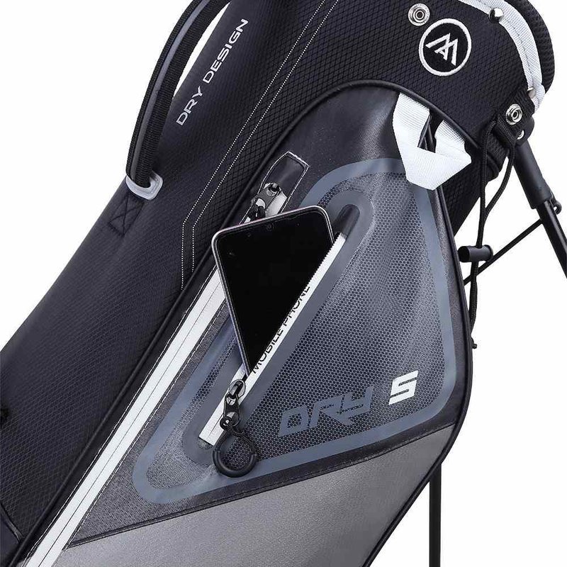 Big Max Dri Lite Seven G stand bag, grijs/zwart