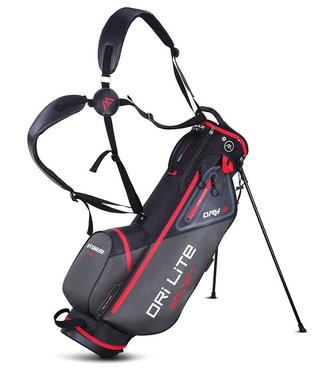 Big Max Dri Lite Seven G stand bag, zwart/rood
