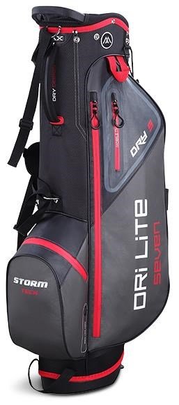 Big Max Dri Lite Seven G stand bag, zwart/rood