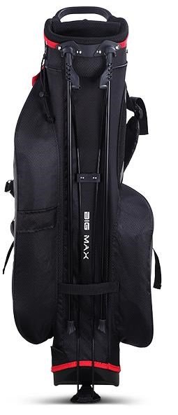 Big Max Dri Lite Seven G stand bag, zwart/rood