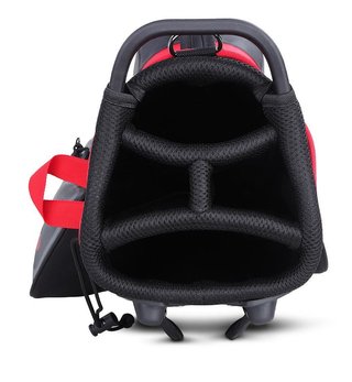 Big Max Dri Lite Seven G stand bag, zwart/rood