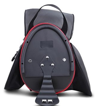 Big Max Dri Lite Seven G stand bag, zwart/rood