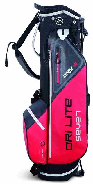 Big Max Dri Lite Seven G stand bag, rood/zwart