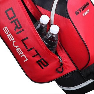 Big Max Dri Lite Seven G stand bag, rood/zwart