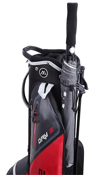 Big Max Dri Lite Seven G stand bag, rood/zwart
