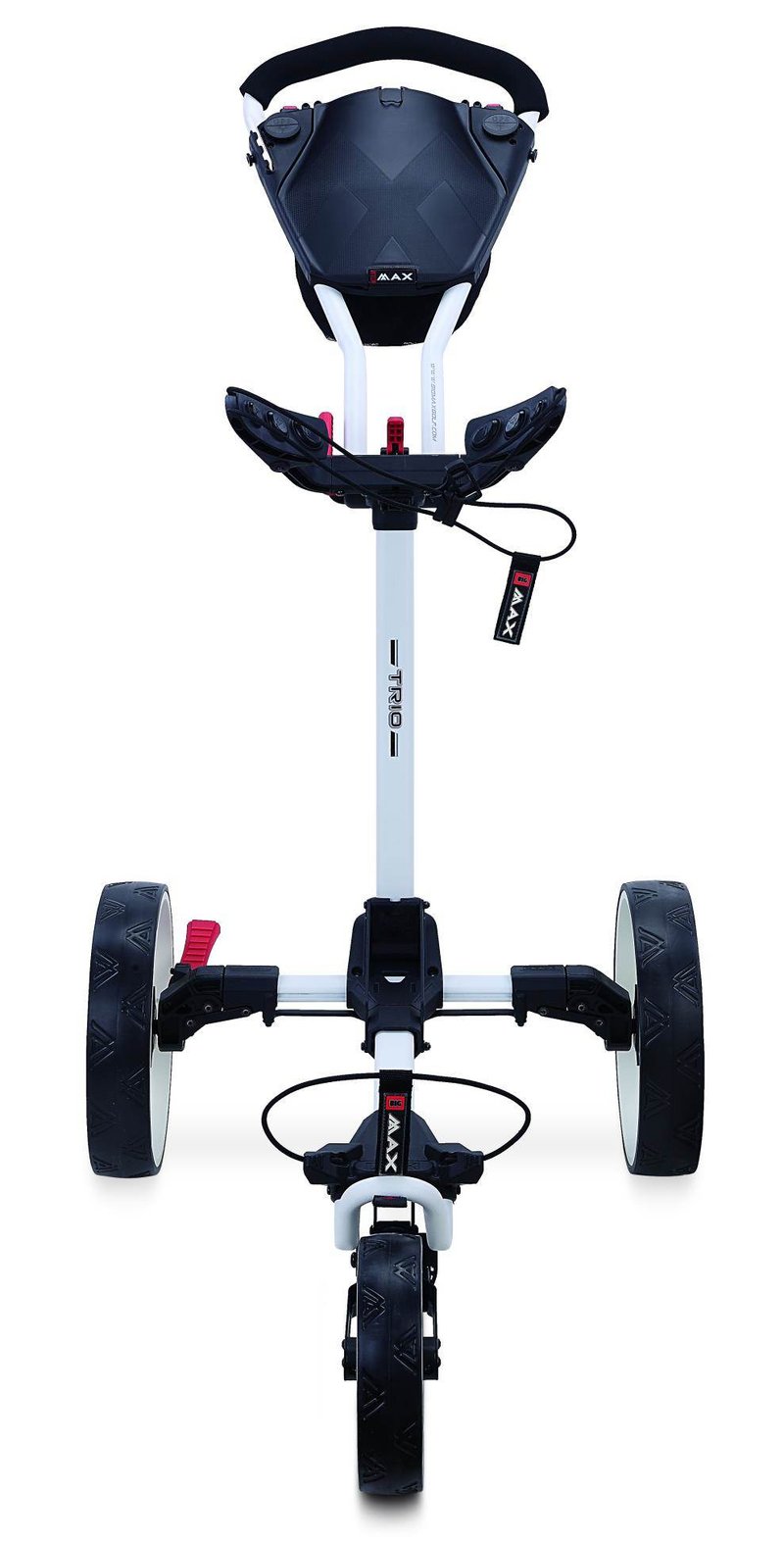 Big Max Blade Trio manuele trolley, wit
