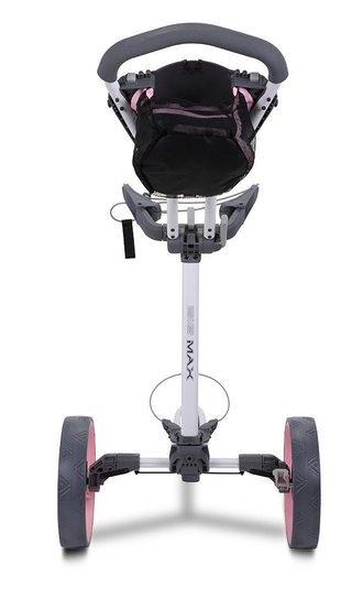 Big Max Blade Trio manuele trolley, wit-roze