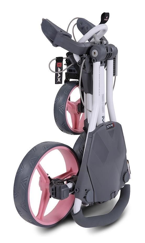 Big Max Blade Trio manuele trolley, wit-roze