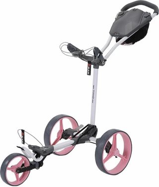 Big Max Blade Trio manuele trolley, wit-roze