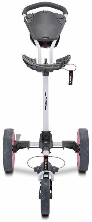 Big Max Blade Trio manuele trolley, wit-roze