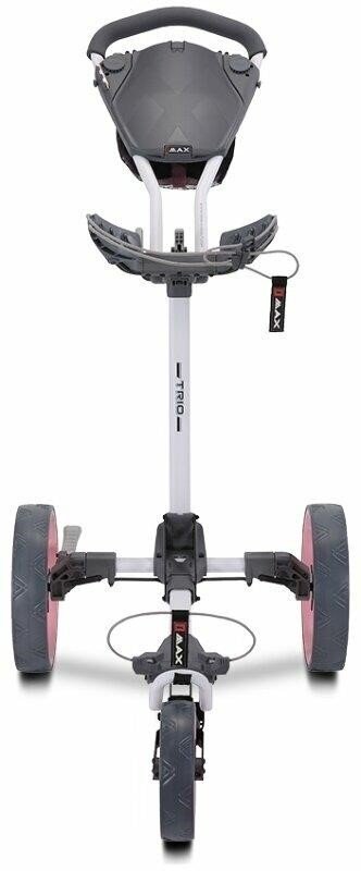 Big Max Blade Trio manuele trolley, wit-roze