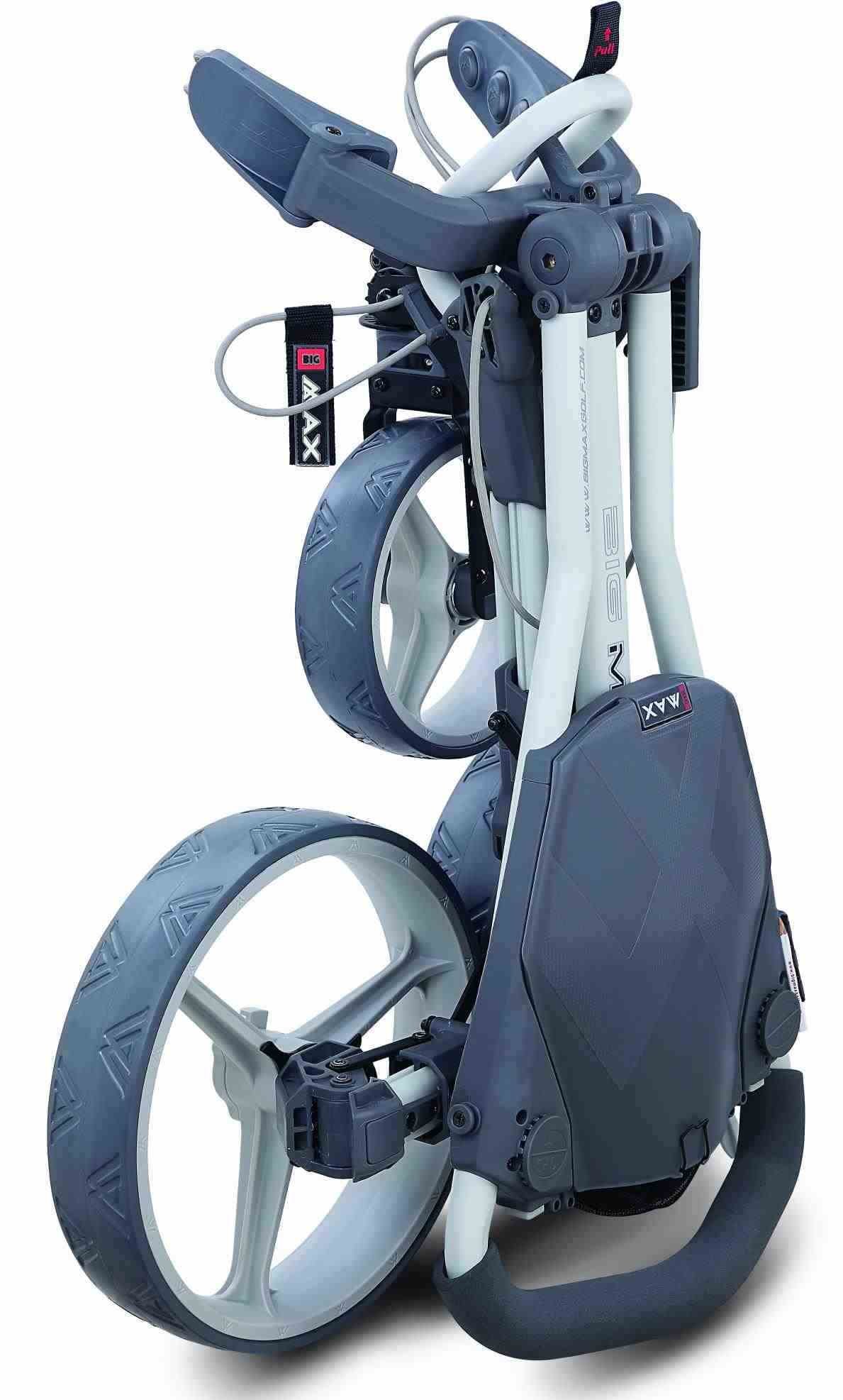 Big Max Blade Trio manuele trolley, grijs-houtskool
