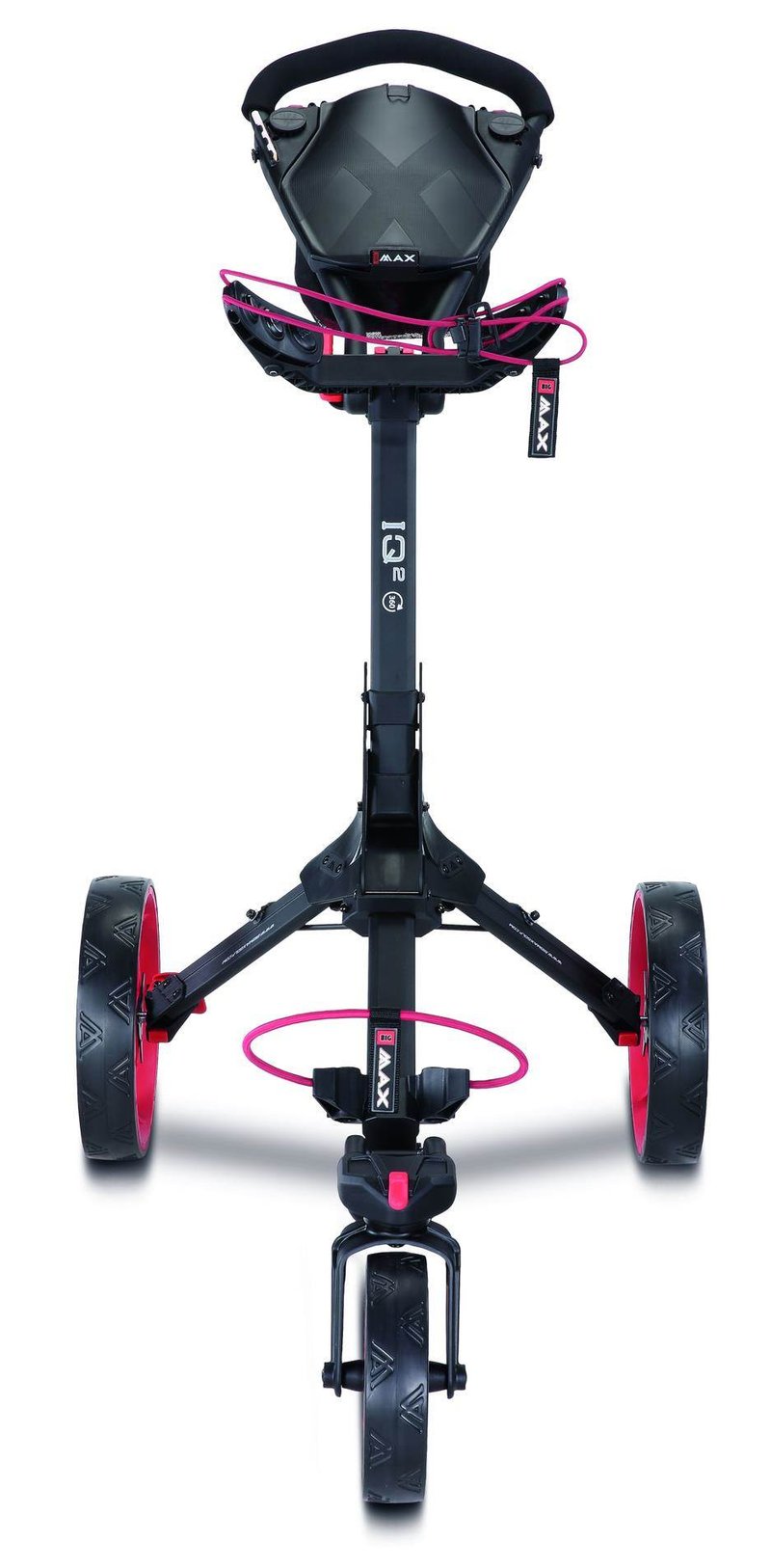 Big Max IQ2 360 handtrolley, zwart/rood