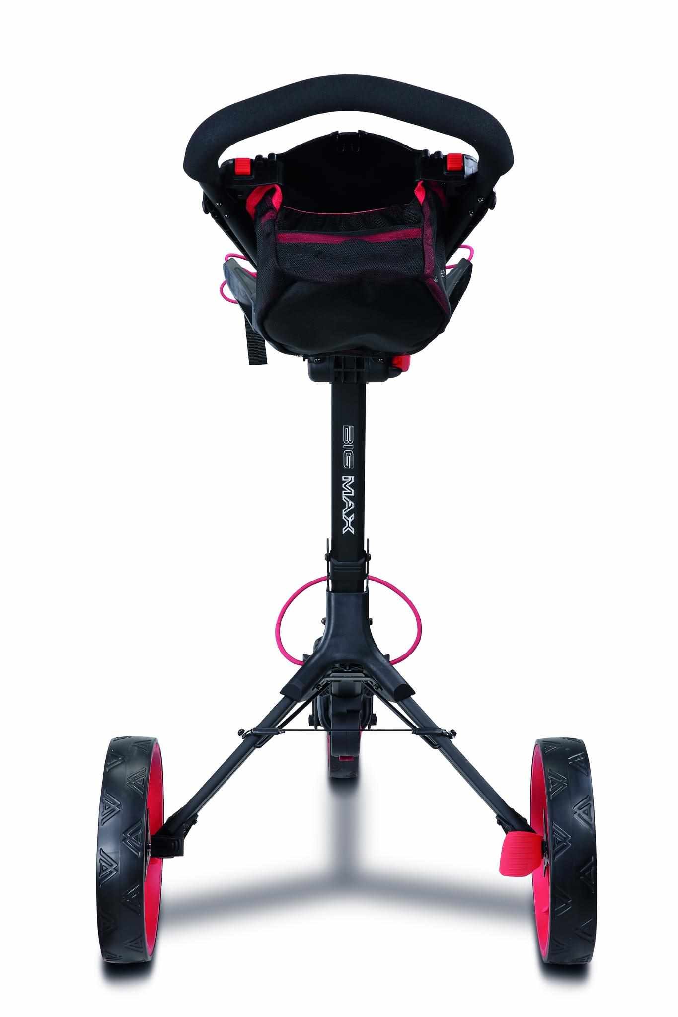 Big Max IQ2 360 handtrolley, zwart/rood