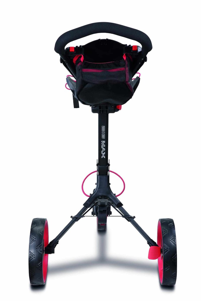 Big Max IQ2 360 handtrolley, zwart/rood