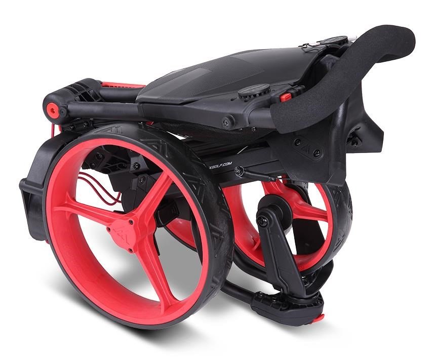 Big Max IQ2 360 handtrolley, zwart/rood