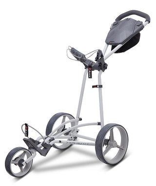 Big Max Autofold X2 manuele trolley, grijs-houtskool