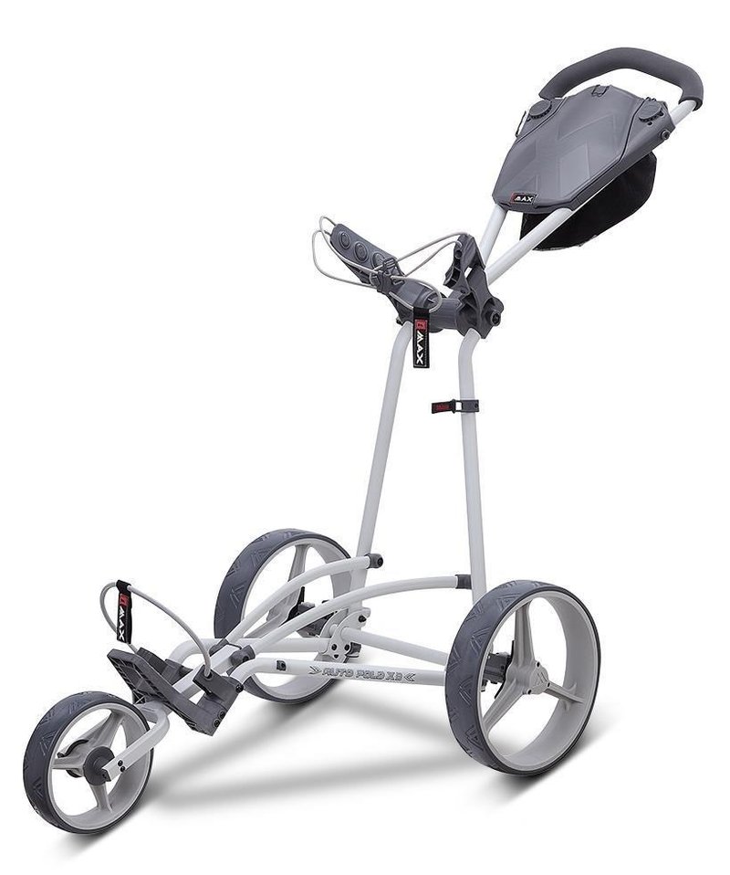 Big Max Autofold X2 manuele trolley, grijs-houtskool