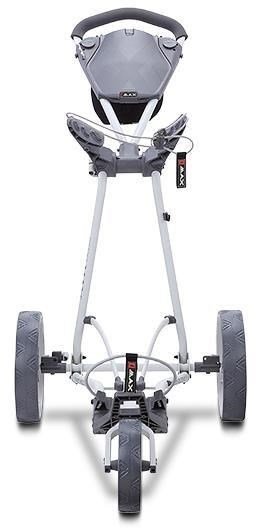 Big Max Autofold X2 manuele trolley, grijs-houtskool