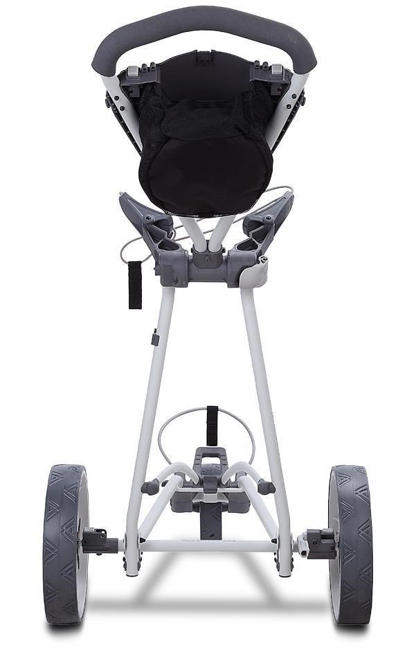 Big Max Autofold X2 manuele trolley, grijs-houtskool