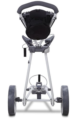 Big Max Autofold X2 manuele trolley, grijs-houtskool