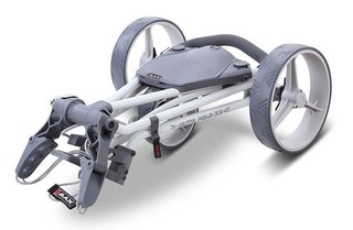 Big Max Autofold X2 manuele trolley, grijs-houtskool
