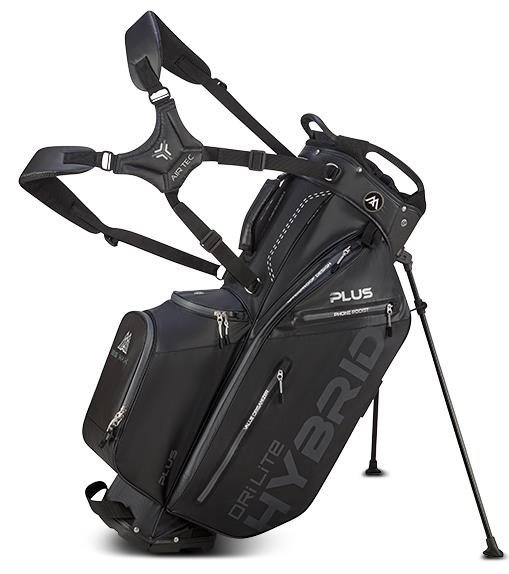 Big Max Dri Lite Hybrid Plus stand bag, zwart