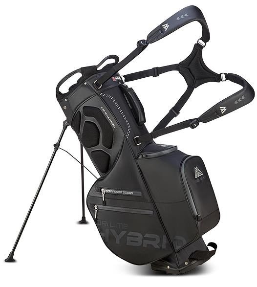 Big Max Dri Lite Hybrid Plus stand bag, zwart